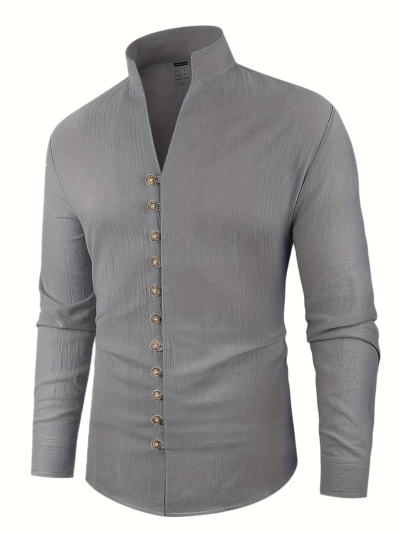 James™ | Lightweight Cotton Long Sleeve Shirt