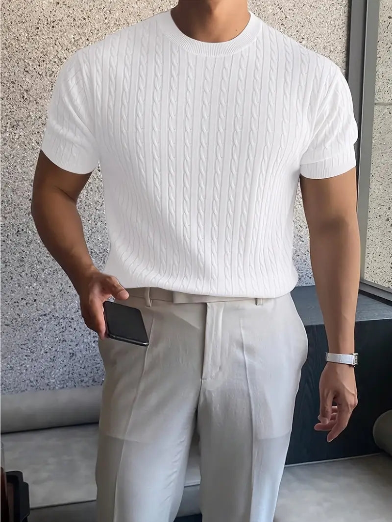 James™ | Elegant Knit Sweater