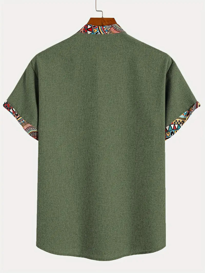 James™ | Elegant Short-Sleeve Shirt