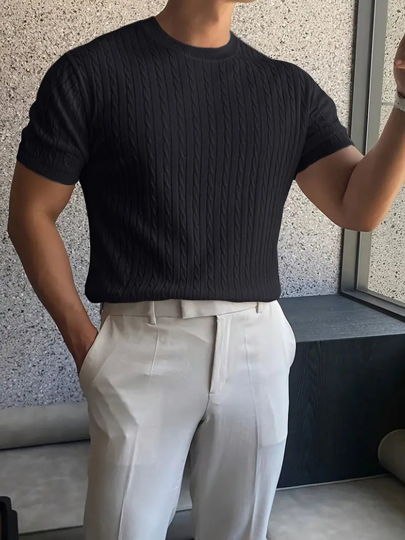 James™ | Elegant Knit Sweater