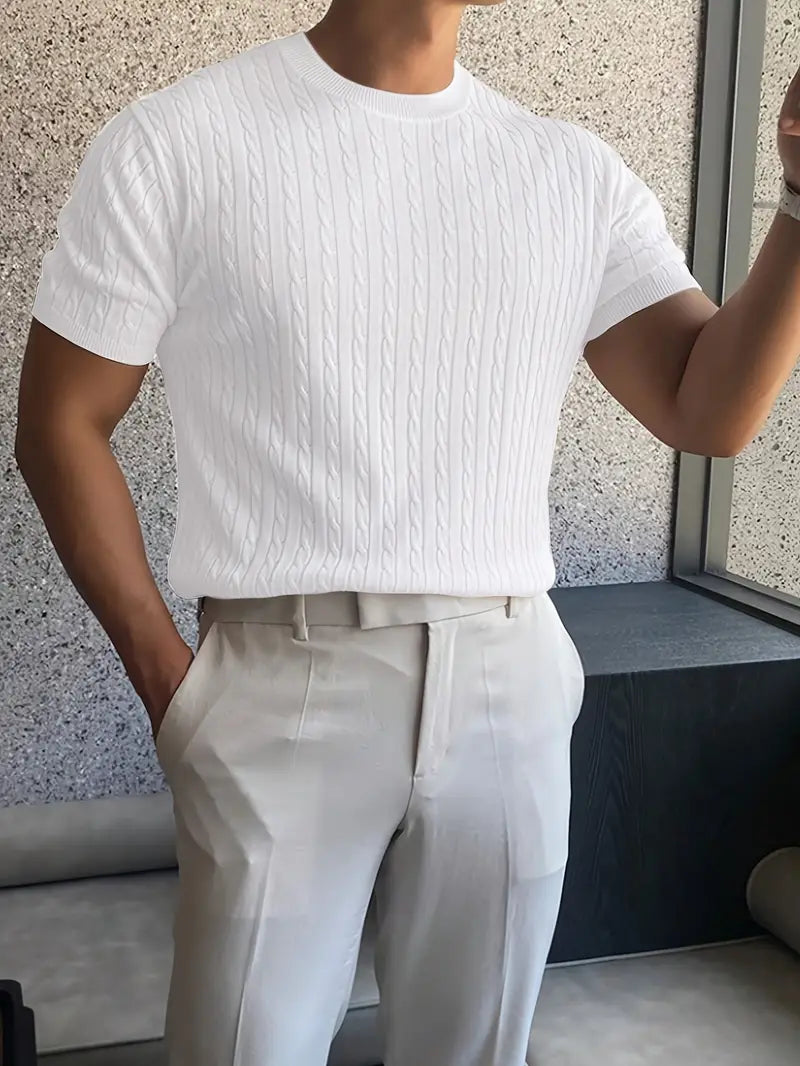 James™ | Elegant Knit Sweater