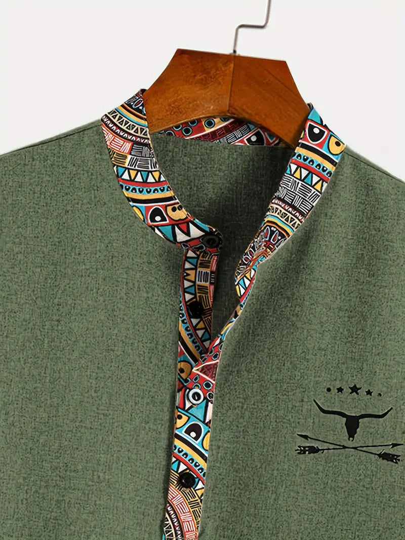 James™ | Elegant Short-Sleeve Shirt