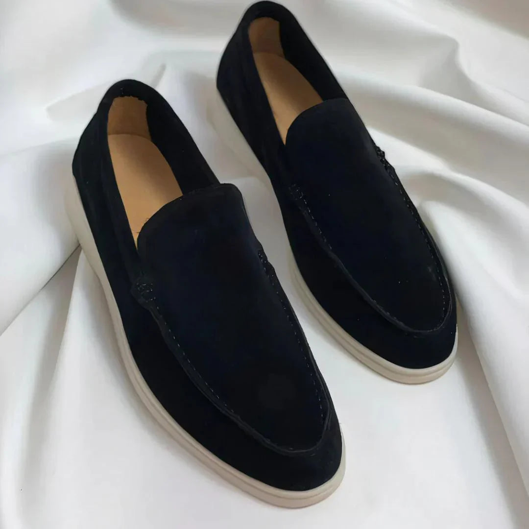James™ | Elegant Suede Loafers