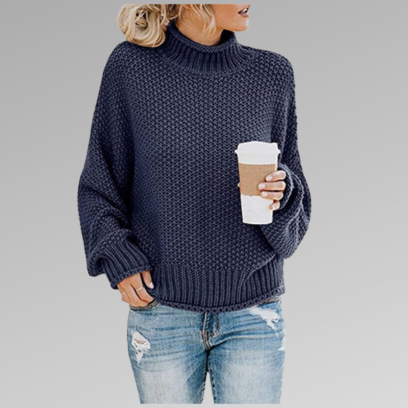 Jane™ | High-Neck Knit Sweater