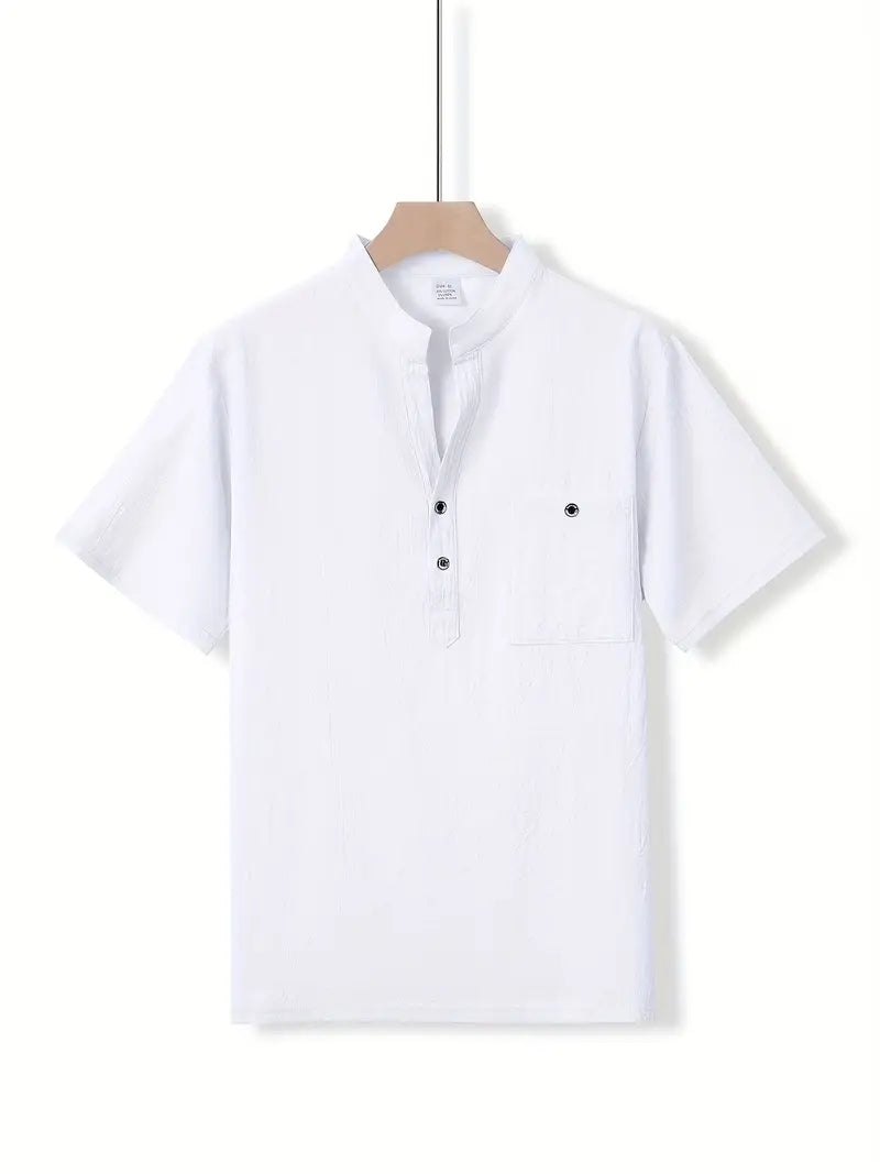 James™ | Elegant Short-Sleeve Shirt