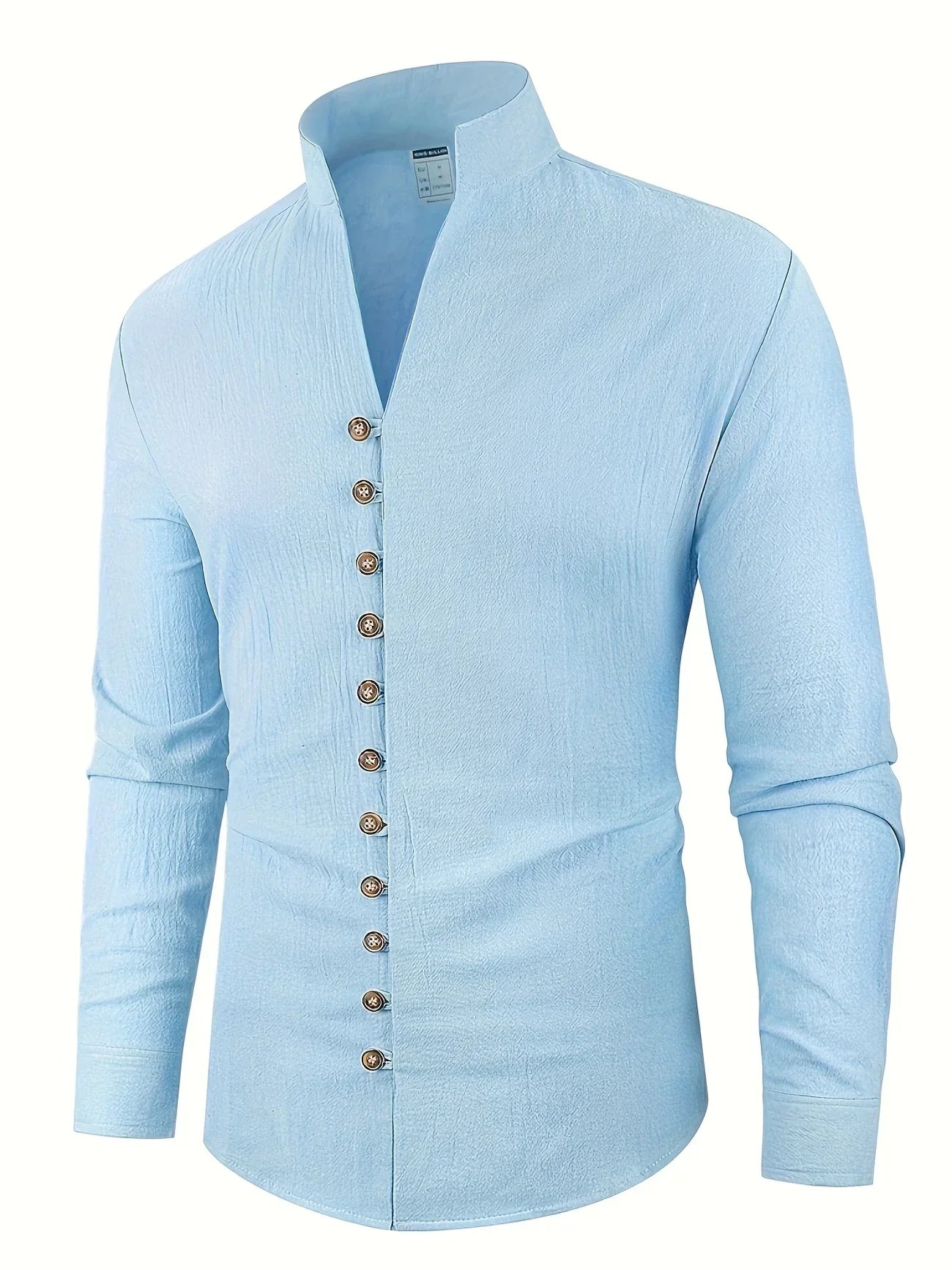 James™ | Lightweight Cotton Long Sleeve Shirt