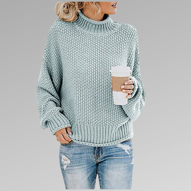 Jane™ | High-Neck Knit Sweater