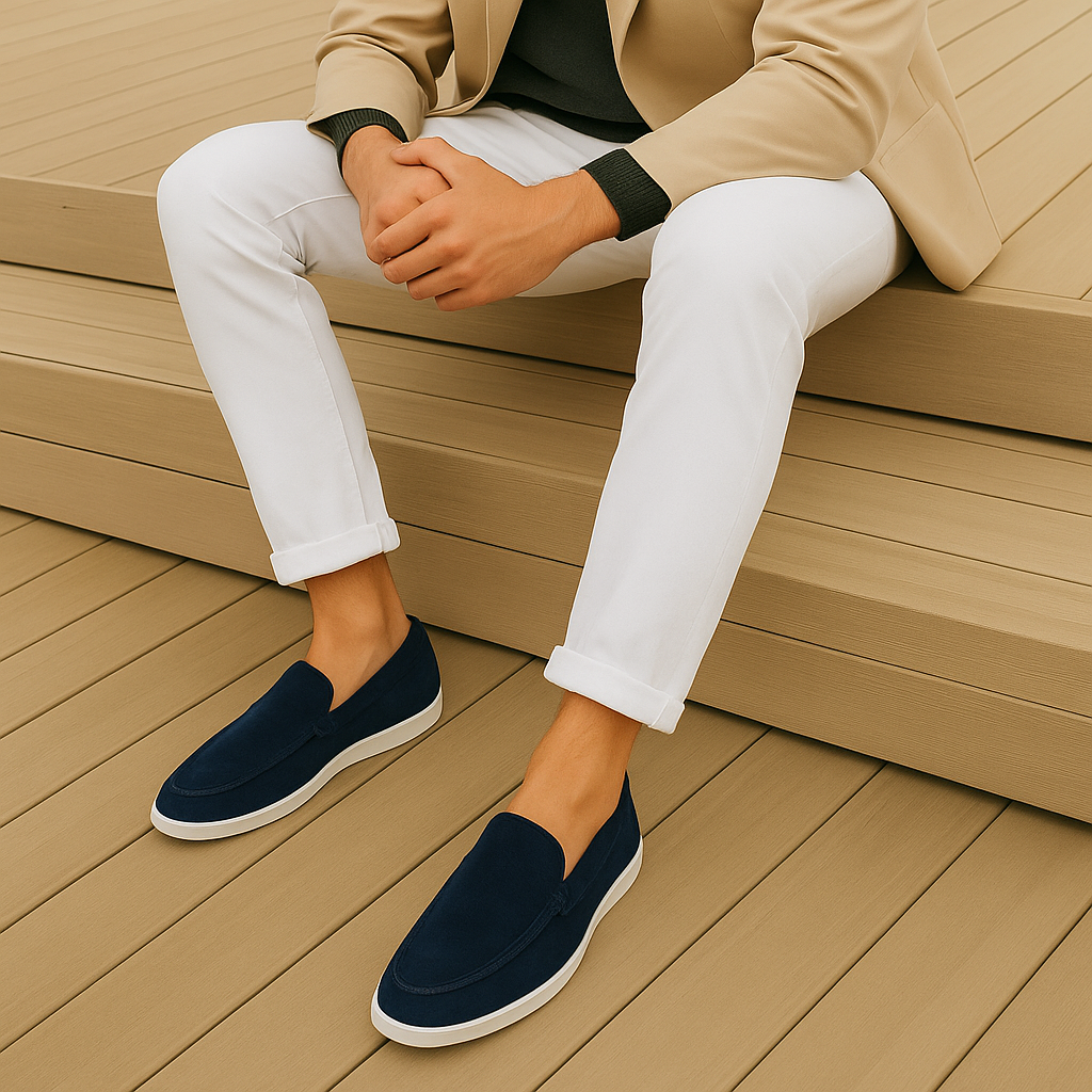 James™ | Elegant Suede Loafers