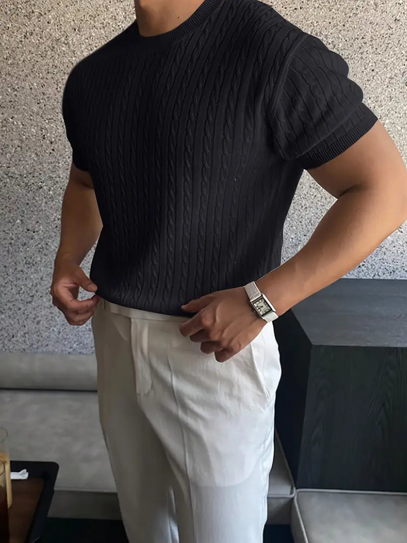 James™ | Elegant Knit Sweater