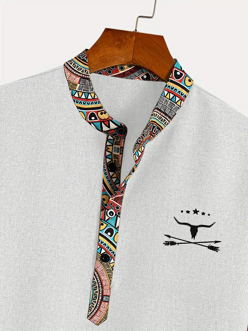 James™ | Elegant Short-Sleeve Shirt