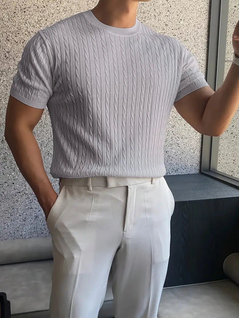 James™ | Elegant Knit Sweater