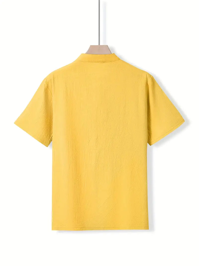 James™ | Elegant Short-Sleeve Shirt