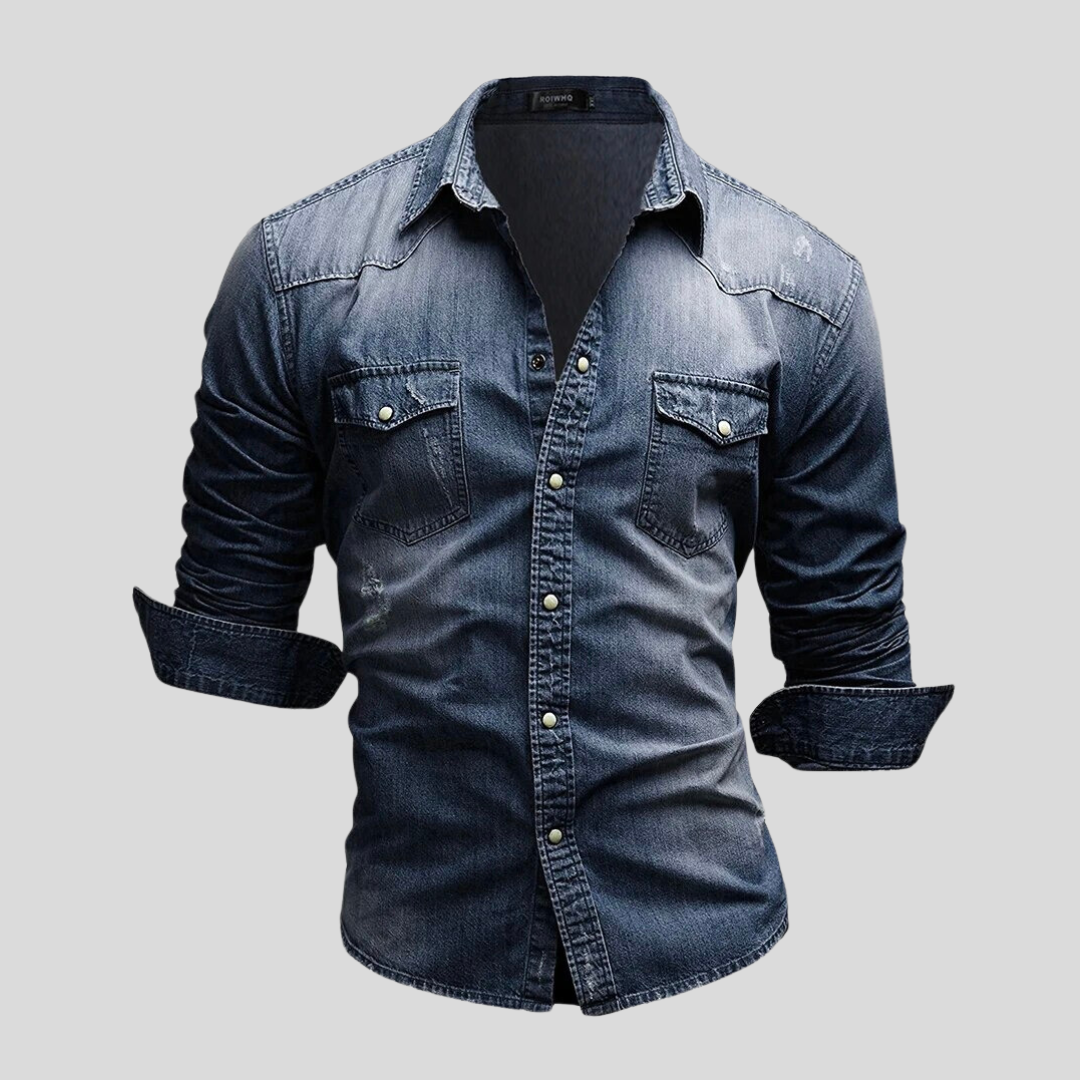 James™ | Modern Denim Shirt
