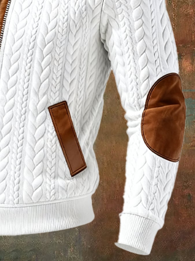 James™ | Vintage Jacquard Jacket for Men