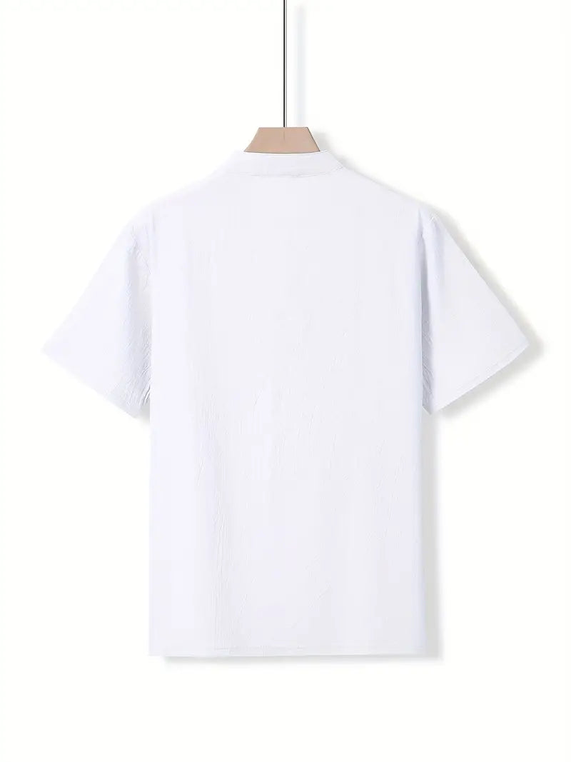 James™ | Elegant Short-Sleeve Shirt