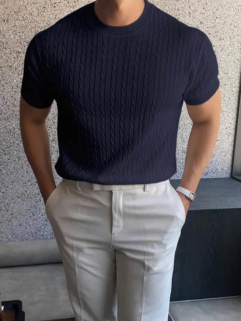 James™ | Elegant Knit Sweater