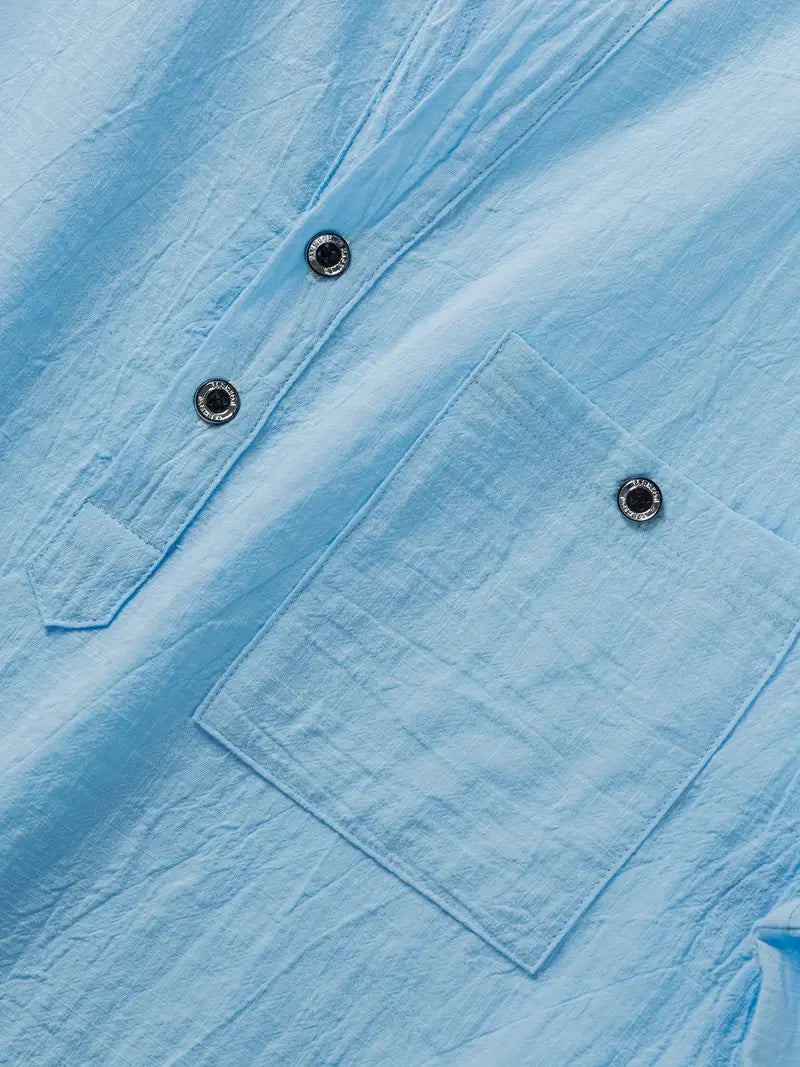 James™ | Elegant Short-Sleeve Shirt
