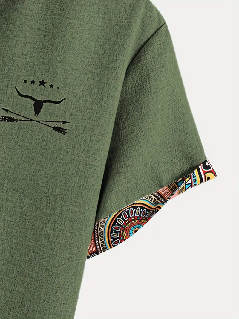James™ | Elegant Short-Sleeve Shirt