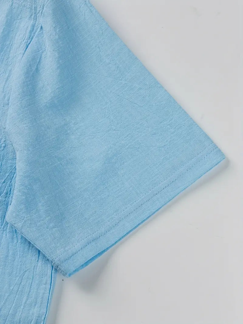 James™ | Elegant Short-Sleeve Shirt