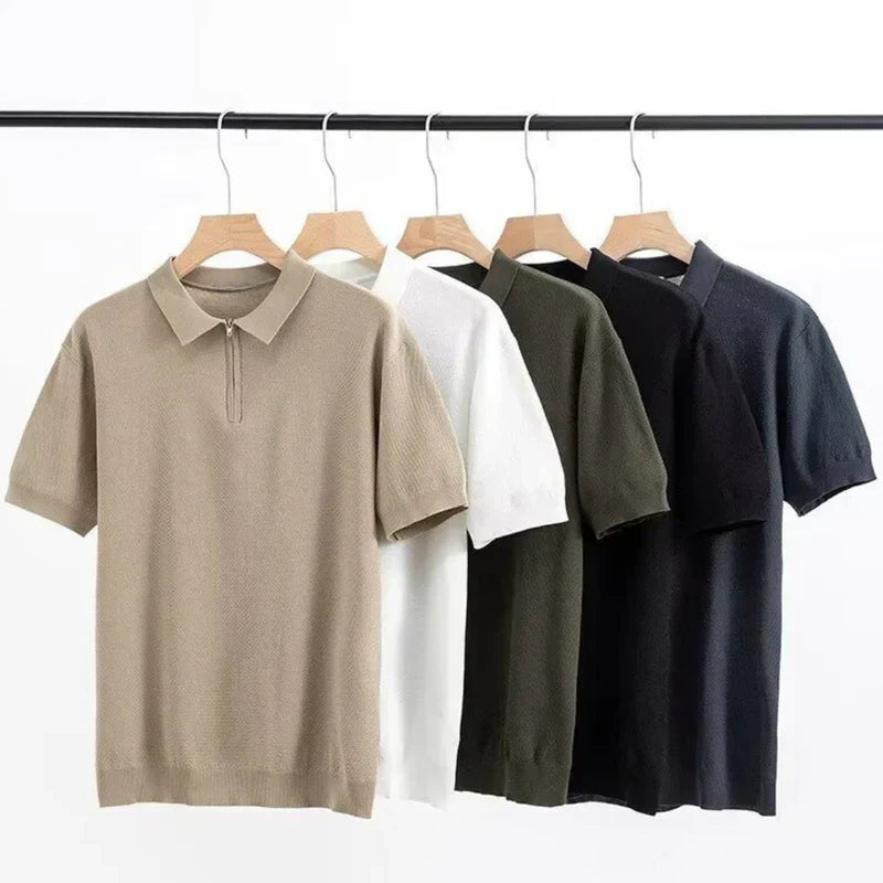 James™ | Marbella Zip Polo