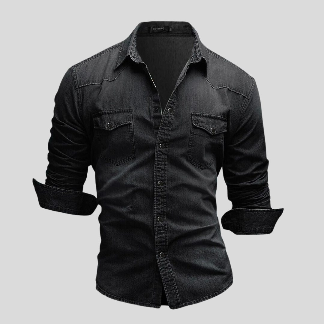 James™ | Modern Denim Shirt