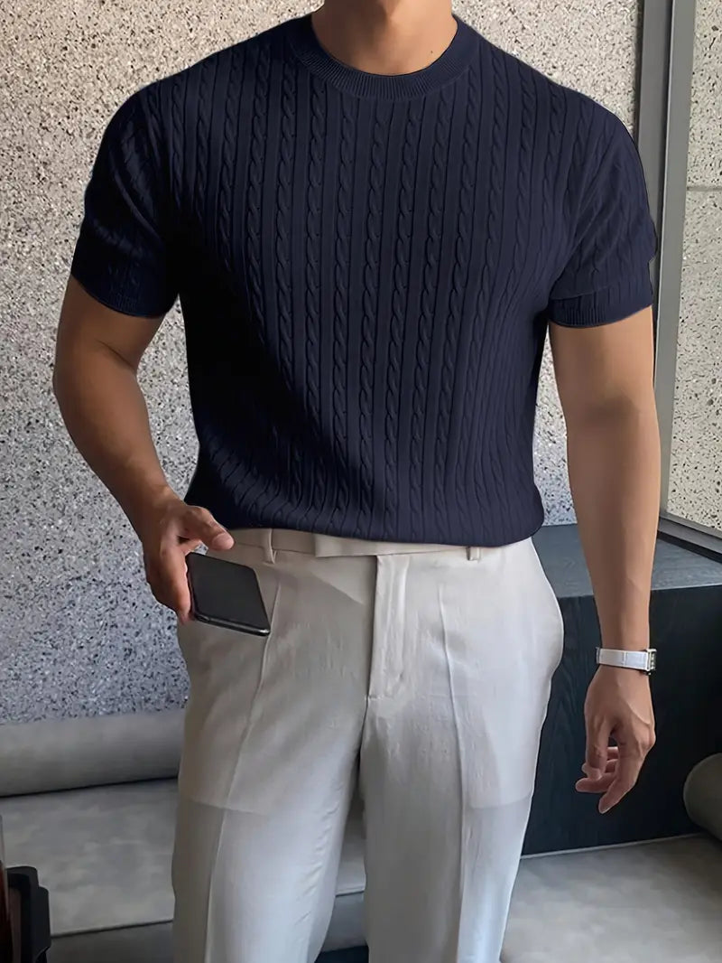 James™ | Elegant Knit Sweater