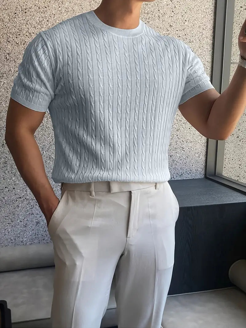 James™ | Elegant Knit Sweater