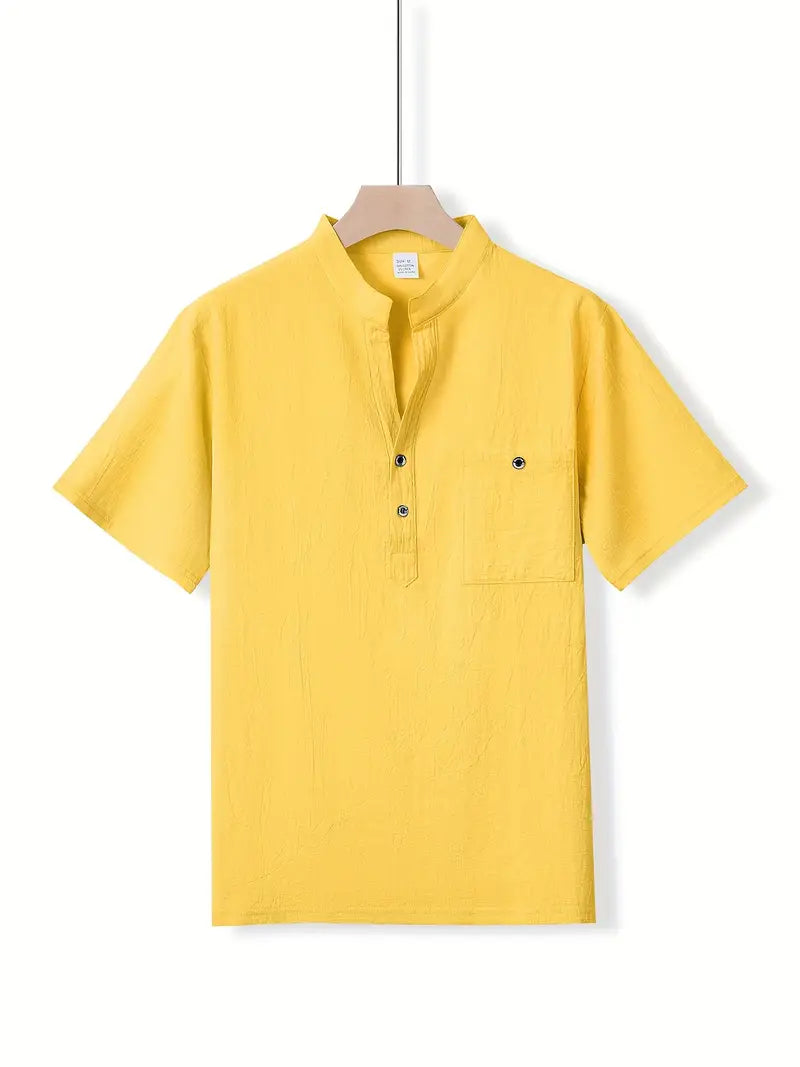 James™ | Elegant Short-Sleeve Shirt