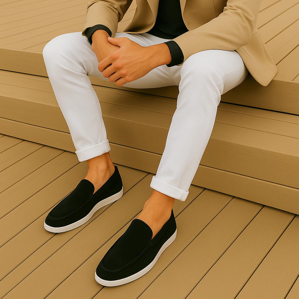 James™ | Elegant Suede Loafers