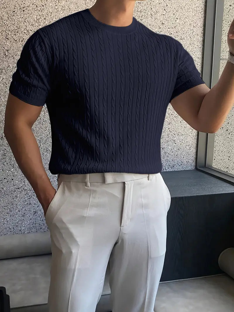 James™ | Elegant Knit Sweater