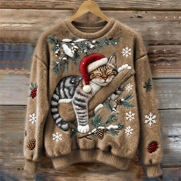 Jane™ | Holiday Cat Plush Sweater
