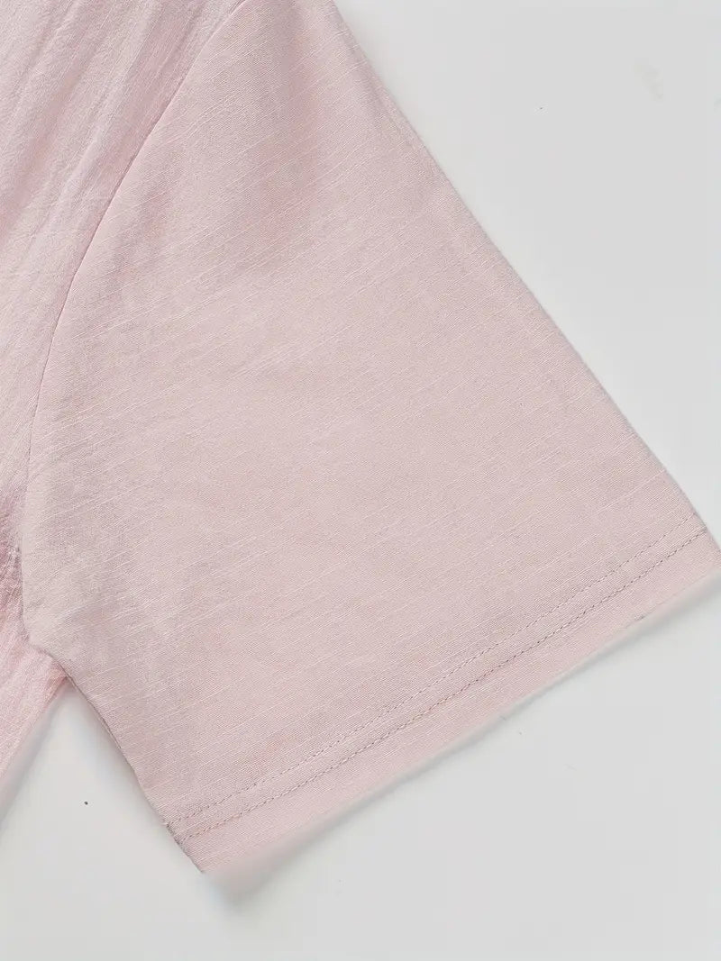 James™ | Elegant Short-Sleeve Shirt