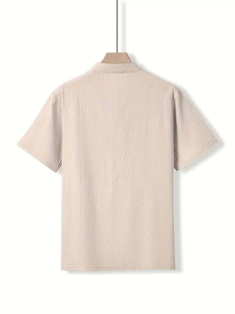 James™ | Elegant Short-Sleeve Shirt