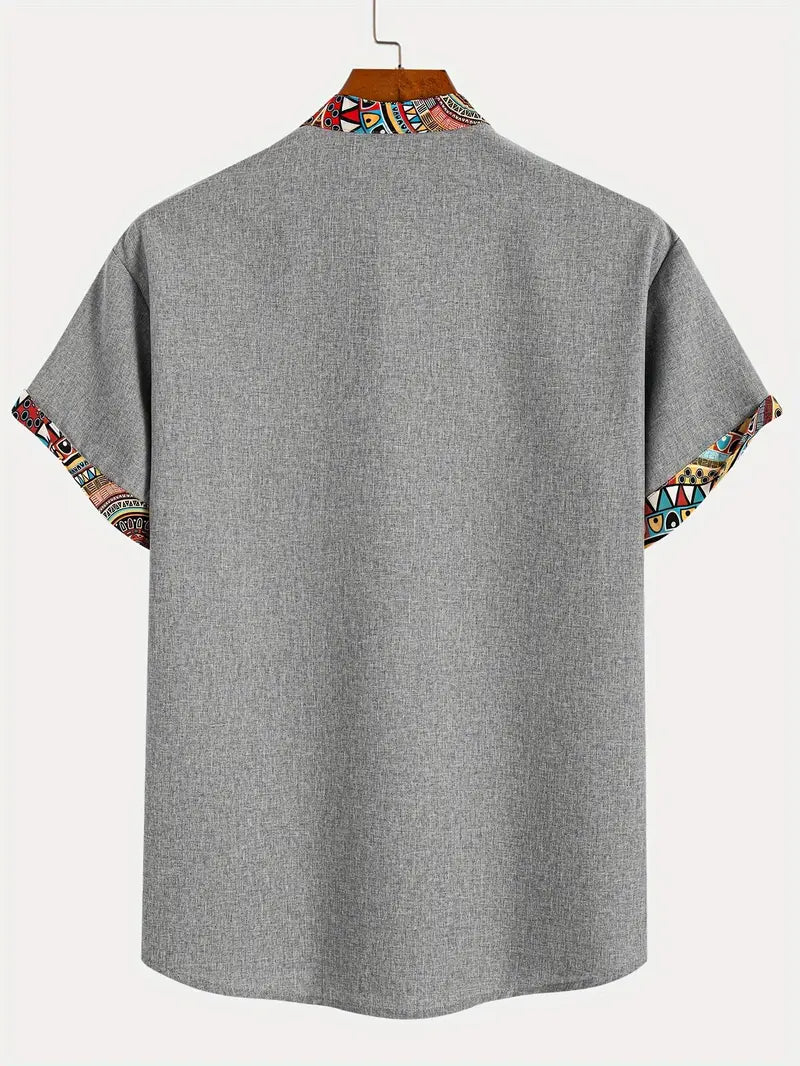 James™ | Elegant Short-Sleeve Shirt