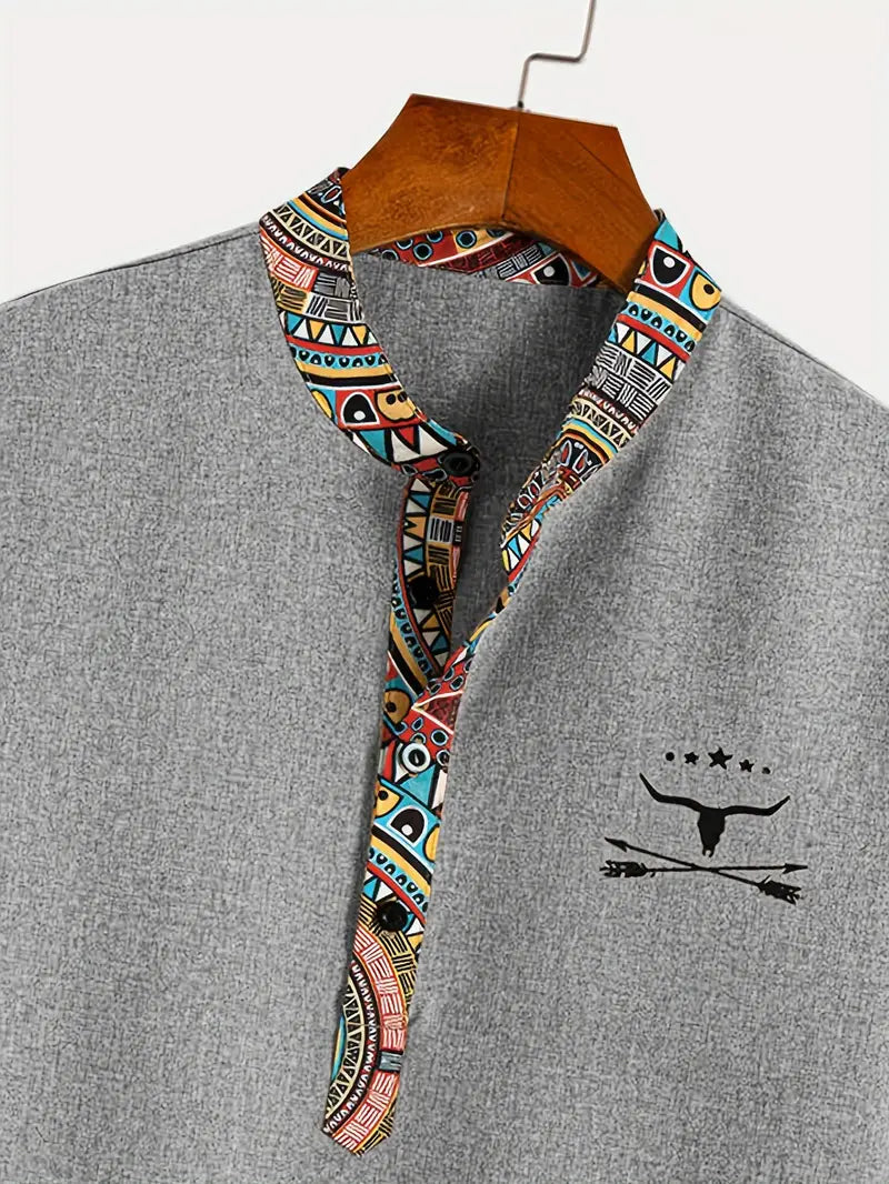 James™ | Elegant Short-Sleeve Shirt