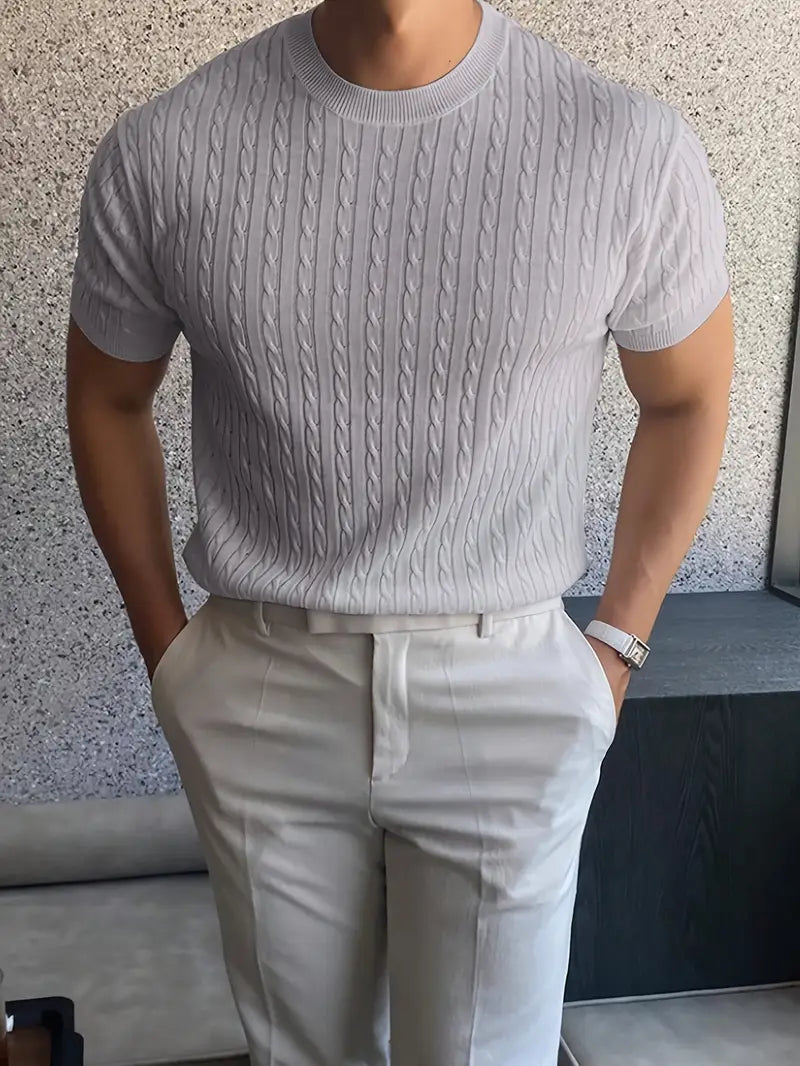 James™ | Elegant Knit Sweater