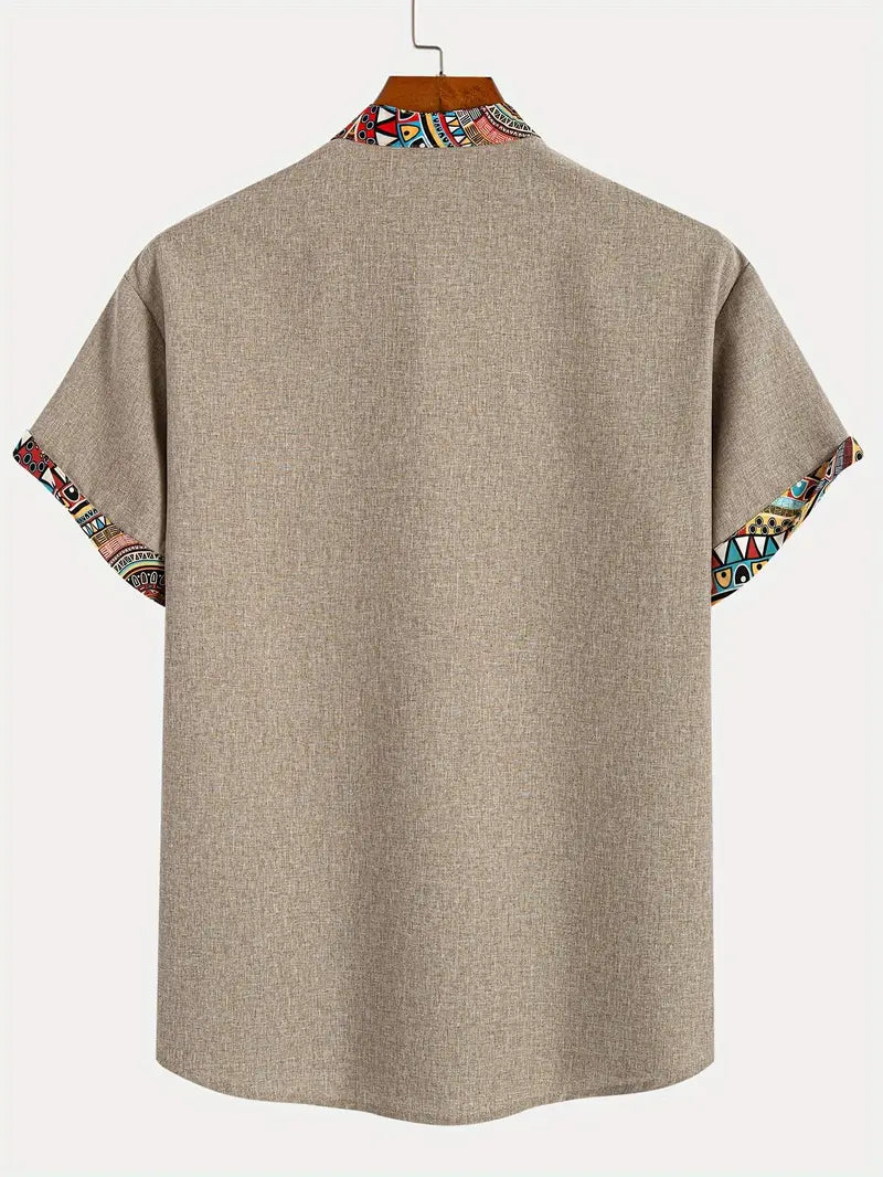 James™ | Elegant Short-Sleeve Shirt