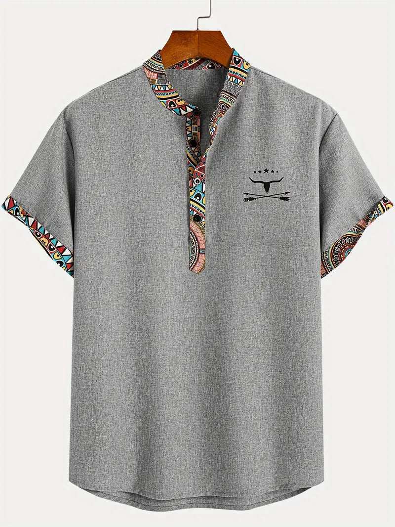 James™ | Elegant Short-Sleeve Shirt