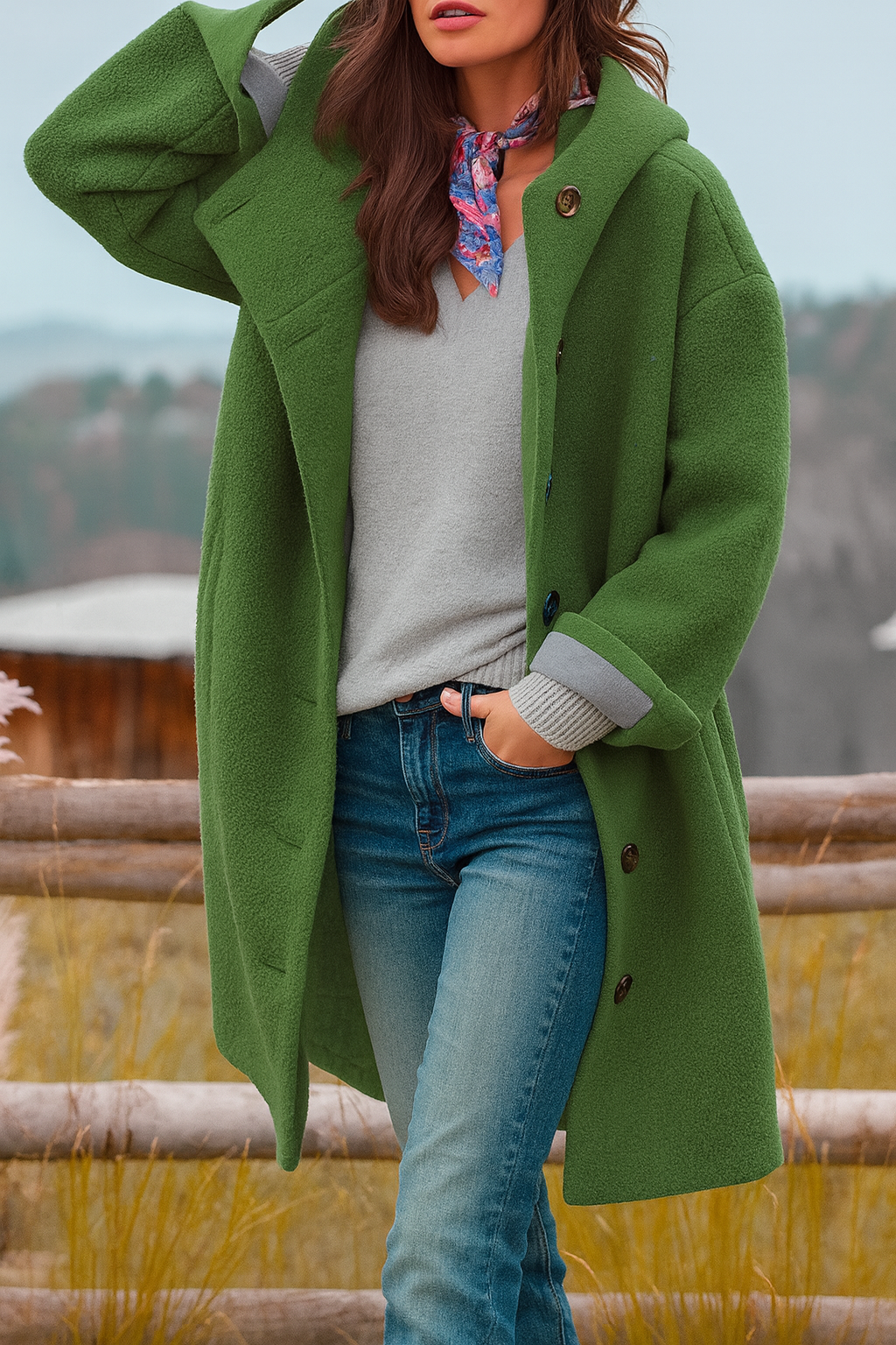 Jane™ – everyday coat mid-length and cosy