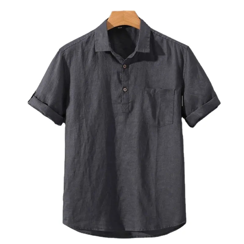 James™ | Linen Polo