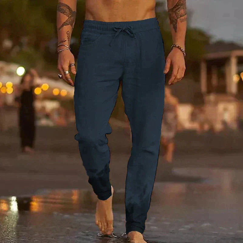 James™ | Linen Beach Pants