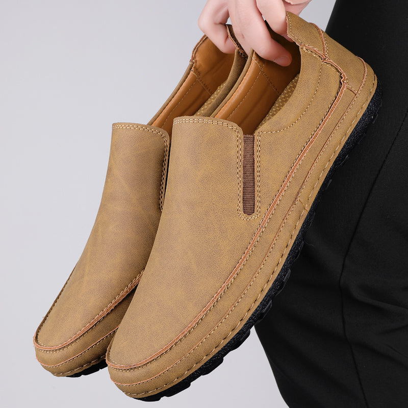 Alvero Genuine Leather Loafers