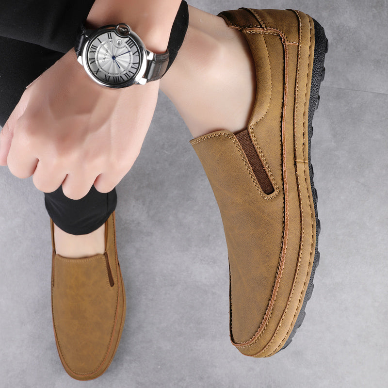 Alvero Genuine Leather Loafers