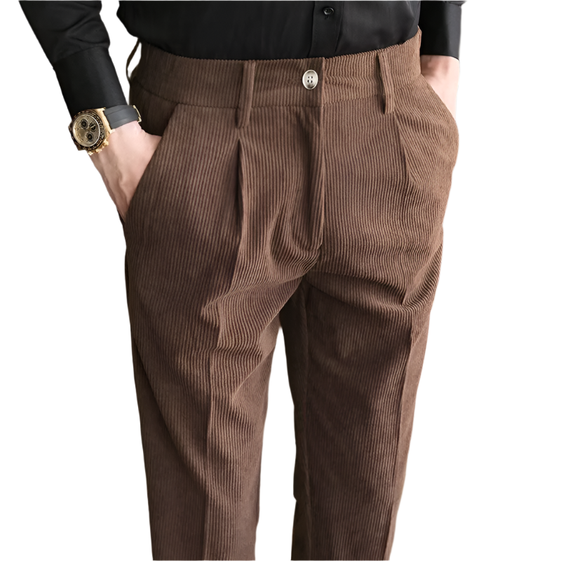 James™ | Corduroy Straight Leg Pants