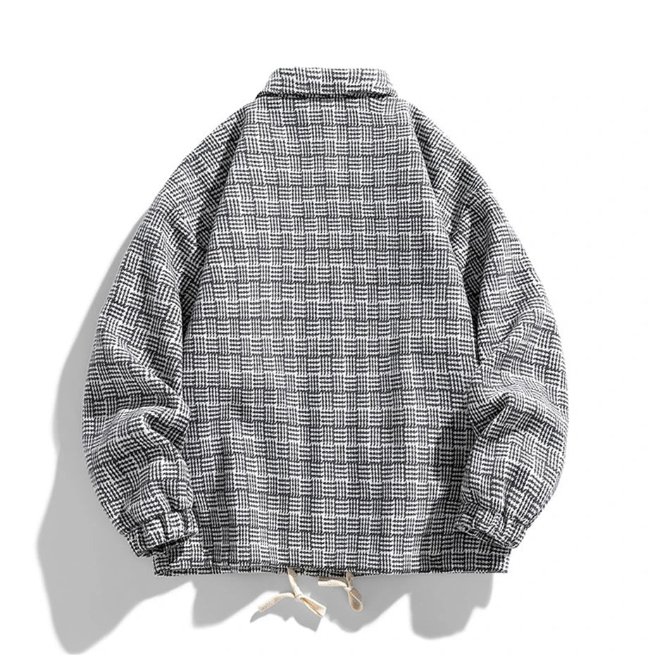 Bastion Houndstooth Plaid Jacket