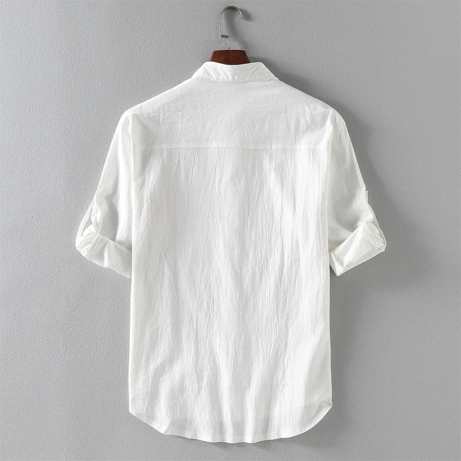 Arroyo Roll Sleeve Cotton Shirt