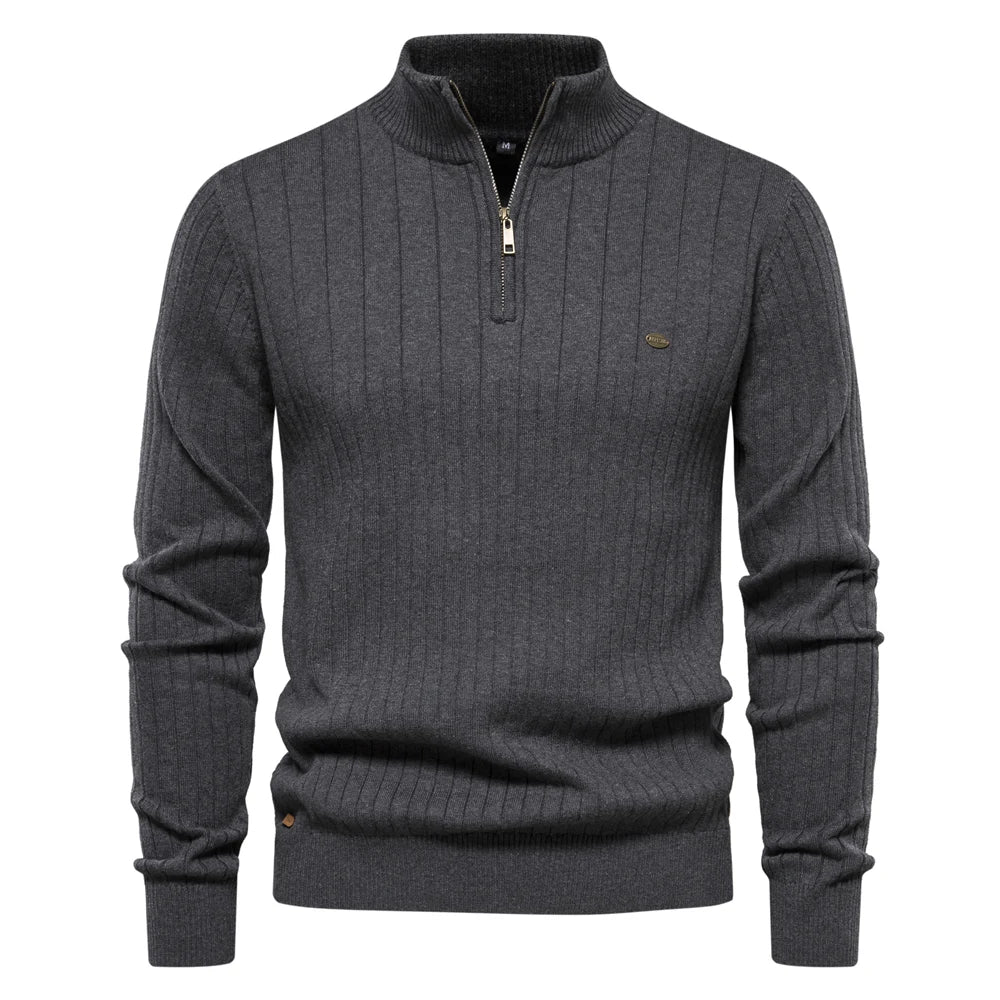 James™ | Zip-Up Sweater