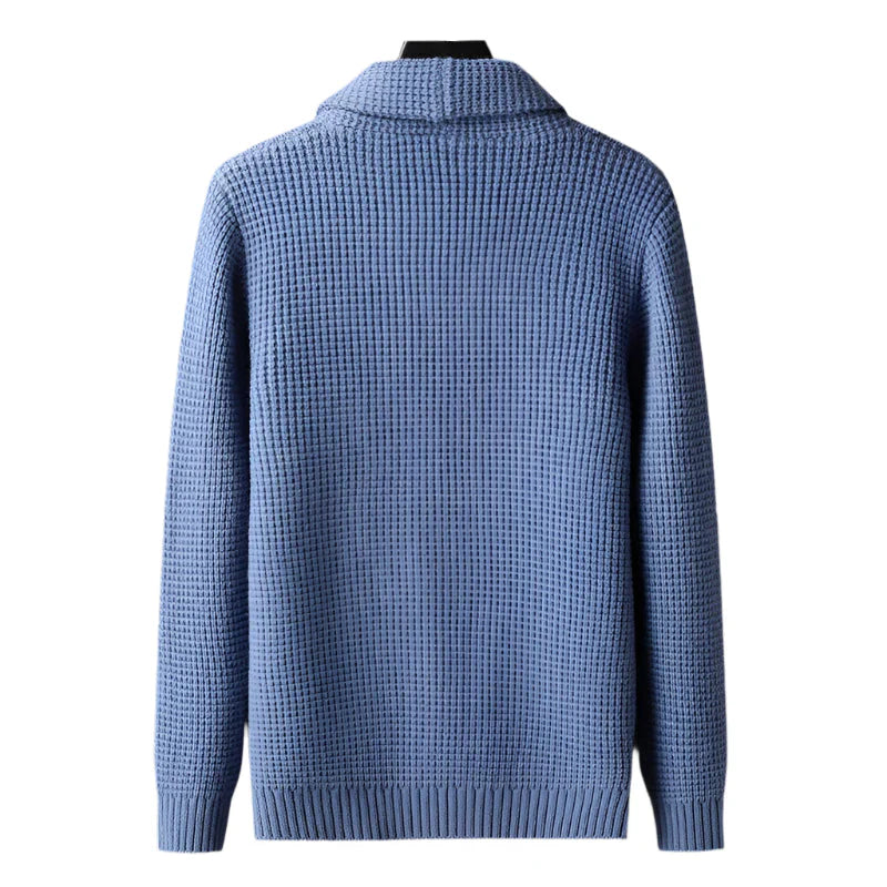 Gilet Burmeister en maille gaufrée