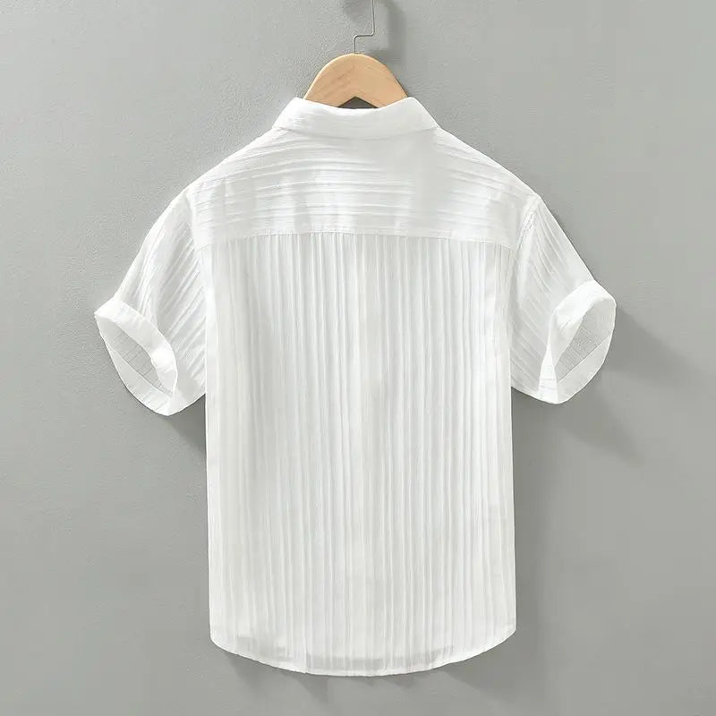 James™ | Crinkle Cotton Shirt
