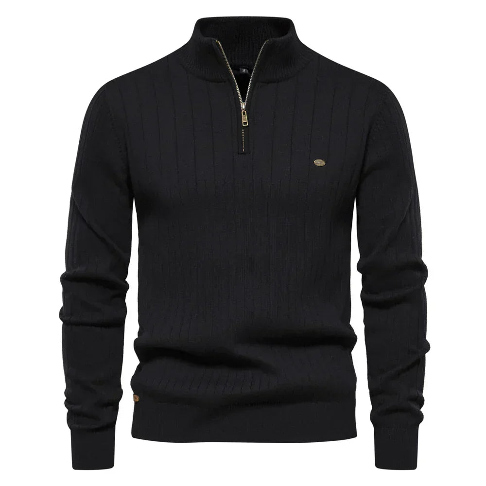 James™ | Zip-Up Sweater
